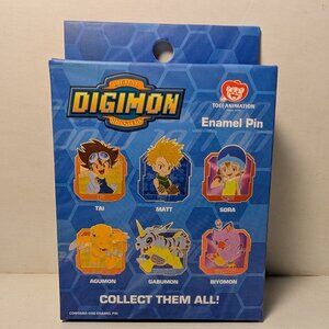 Digimon Mystery Series Enamel Pin Box Official Collectible Metal Lapel Badge
